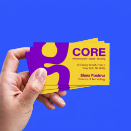 Standard 14PT Uncoated Business Card - Front Only Design Standard 14PT Uncoated Business Card - Front Only Design