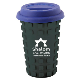 Custom 16 oz Sili Square Tumbler - Black Custom 16 oz Sili Square Tumbler - Black