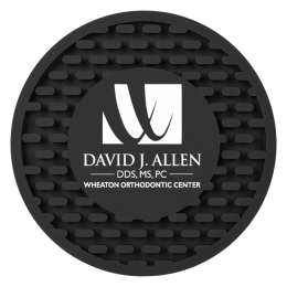 Custom Heavy Duty Round PVC Soft Rubber Coaster Custom Heavy Duty Round PVC Soft Rubber Coaster