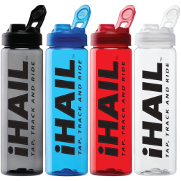 Custom Malibu 25 oz. PET Bottle w/Flip Lid - All Colors Custom Malibu 25 oz. PET Bottle w/Flip Lid - All Colors