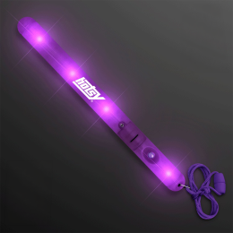 Custom Flashing LED Purple Patrol Wand Custom Flashing LED Purple Patrol Wand