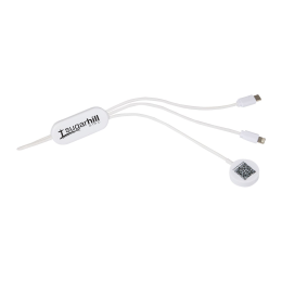 Custom Allcord 5-in-1 Charging Cable with Apple Watch Charger Custom Allcord 5-in-1 Charging Cable with Apple Watch Charger