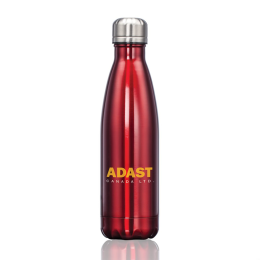 Custom Single Pin Bottle 17 oz - Red Custom Single Pin Bottle 17 oz - Red