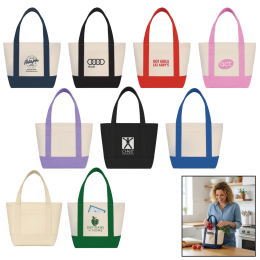 Custom 14 oz. Mini TJ Canvas Tote Bag - All Colors Custom 14 oz. Mini TJ Canvas Tote Bag - All Colors