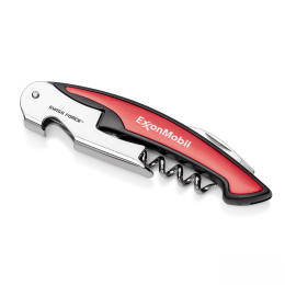 Custom Swiss Force Impressive Wine Tool - Red Custom Swiss Force Impressive Wine Tool - Red