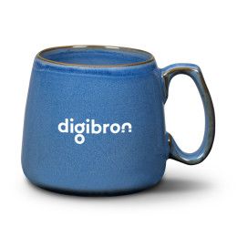 Custom Rainford Mug - 15 oz Deep Etch Antique Blue Custom Rainford Mug - 15 oz Deep Etch Antique Blue