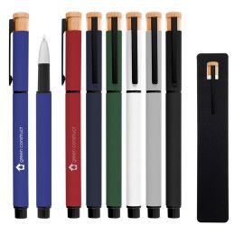 Custom Ronan Recycled Aluminum Gel Pen - All Colors Custom Ronan Recycled Aluminum Gel Pen - All Colors
