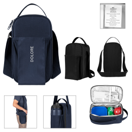 Custom Weston rPET 4 Can Cooler Sling Bag - All Colors Custom Weston rPET 4 Can Cooler Sling Bag - All Colors