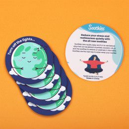 Custom Circle Shaped Soothie Strips Custom Circle Shaped Soothie Strips