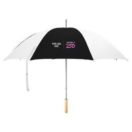 Custom America250 60" Arc Golf Umbrella Custom America250 60" Arc Golf Umbrella