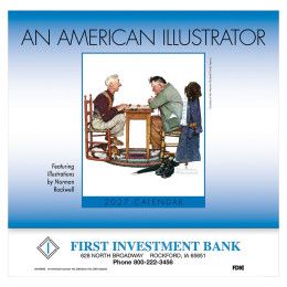 Custom An American Illustrator Wall Calendar: 2027 Stapled Custom An American Illustrator Wall Calendar: 2027 Stapled