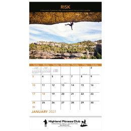 Custom Motivations Wall Calendar: 2027 - Stapled Custom Motivations Wall Calendar: 2027 - Stapled