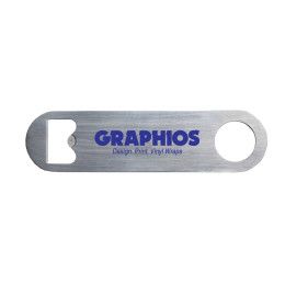 Custom Mini Pub Stainless Steel Bottle Opener Custom Mini Pub Stainless Steel Bottle Opener