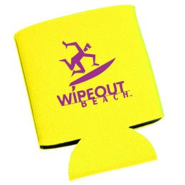 Custom Collapsible Can Cooler - Yellow Custom Collapsible Can Cooler - Yellow