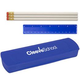 Custom USA Back to School Kit-Blank Contents - Blue