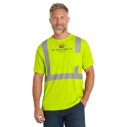 Custom CornerStone ANSI 107 Class 2 Mesh Tee - Safety yellow Custom CornerStone ANSI 107 Class 2 Mesh Tee - Safety yellow
