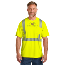 Custom CornerStone Full Color ANSI 107 Class 2 Segmented Tape Tee - Safety yellow Custom CornerStone Full Color ANSI 107 Class 2 Segmented Tape Tee - Safety yellow