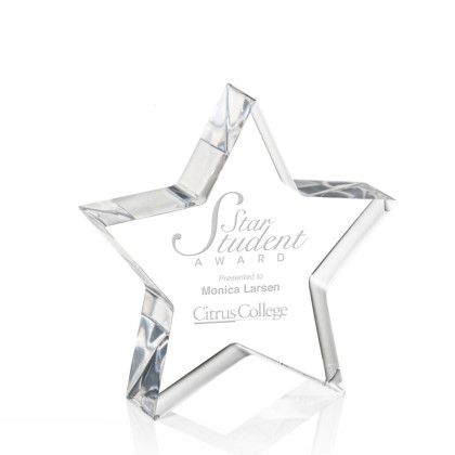 Custom Copeland Star Award - Acrylic - 4.75"