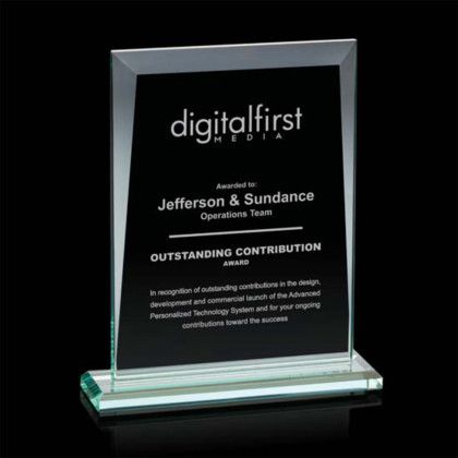 Custom Sullivan Award - Jade 7 1/2"