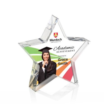 Custom Full Color Award - Copeland Star 4 1/2"