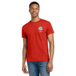 Custom Gildan Adult Ultra Cotton T-shirt - Red Custom Gildan Adult Ultra Cotton T-shirt - Red