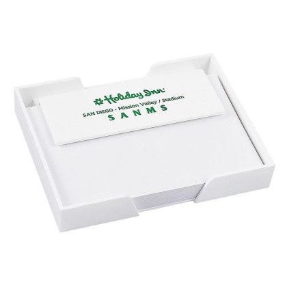 Custom Note Tray - White Custom Note Tray - White