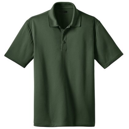 Custom CornerStone Full Color Select Snag-Proof Polo - Dark green