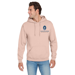 Custom Jerzees - NuBlend Pullover Hooded Sweatshirt - Blush Pink Custom Jerzees - NuBlend Pullover Hooded Sweatshirt - Blush Pink