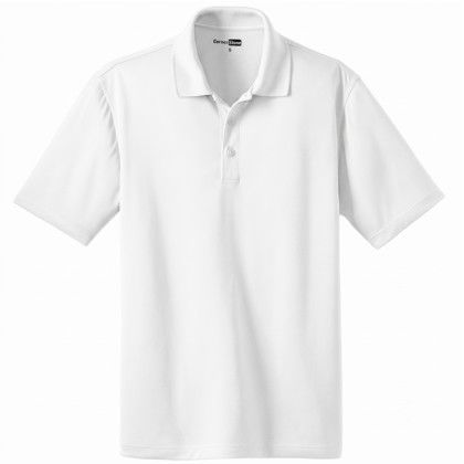 Custom CornerStone Full Color Select Snag-Proof Polo - White
