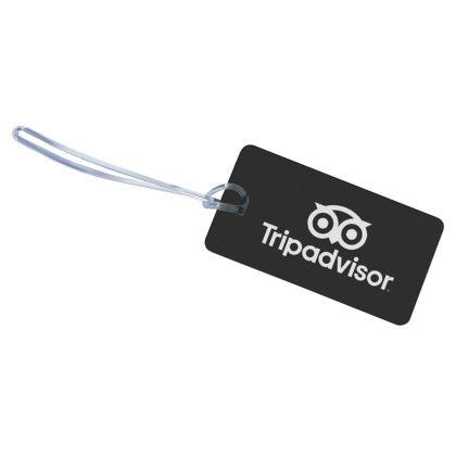 Custom Luggage Tag - Black Custom Luggage Tag - Black