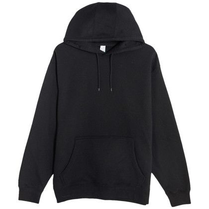 Custom Lane Seven Full Color Premium Pullover Hoodie - Black Front View Custom Lane Seven Full Color Premium Pullover Hoodie - Black Front View