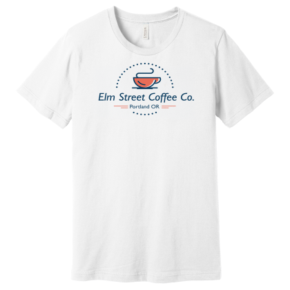 Custom Bella + Canvas Full Color White Unisex Jersey Short Sleeve Teev Custom Bella + Canvas Full Color White Unisex Jersey Short Sleeve Teev