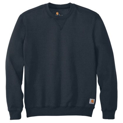 Custom Carhartt Midweight Crewneck Sweatshirt - New Navy Custom Carhartt Midweight Crewneck Sweatshirt - New Navy