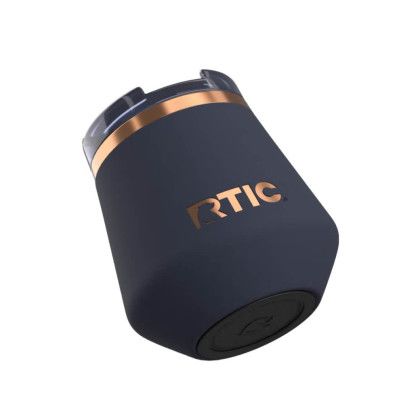 Custom RTIC Happy Hour Lowball Tumbler - Dark Midnight Dust - Side view