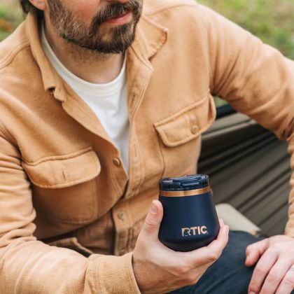 Custom RTIC Happy Hour Lowball Tumbler - Dark Midnight Dust - Lifestyle