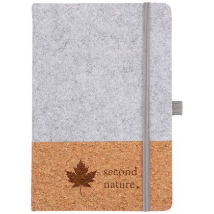 EarthTrendz 5.5 x 8.25 Cork Notebook - Front View EarthTrendz 5.5 x 8.25 Cork Notebook - Front View