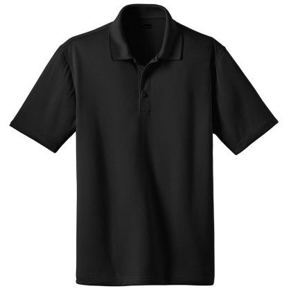 Custom CornerStone Full Color Select Snag-Proof Polo - Black