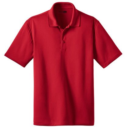Custom CornerStone Full Color Select Snag-Proof Polo - Red