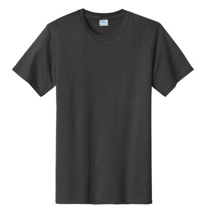 Custom Port & Company Full Color Essential Tee - Charcoal Custom Port & Company Full Color Essential Tee - Charcoal