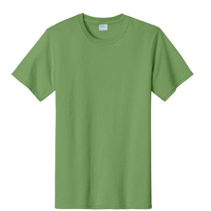 Custom Port & Company Full Color Essential Tee - Dill green Custom Port & Company Full Color Essential Tee - Dill green