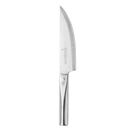Custom Swiss Force Langham 7" Chef Knife - Silver Custom Swiss Force Langham 7" Chef Knife - Silver