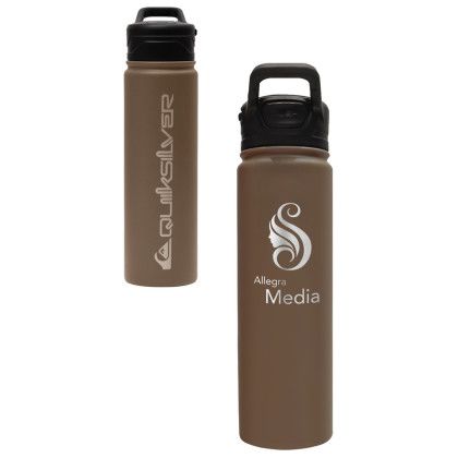 Quiksilver Venice 24 oz Stainless Steel Water Bottle with logo - Elmwood Quiksilver Venice 24 oz Stainless Steel Water Bottle with logo - Elmwood
