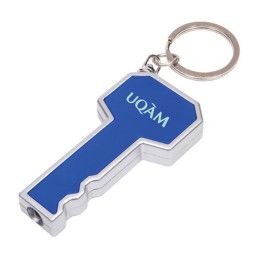 Custom Key LED Flashlight / Keychain - Blue