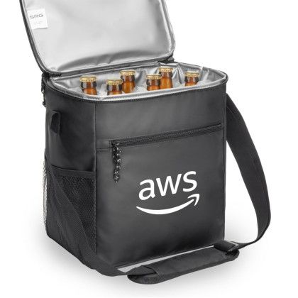 Custom Klinck Lunch Cooler Bag - In use Custom Klinck Lunch Cooler Bag - In use