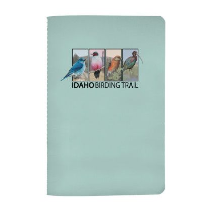 Custom 5" x 7" Pastel Sewn Paper Cover Notebook - Green Custom 5" x 7" Pastel Sewn Paper Cover Notebook - Green
