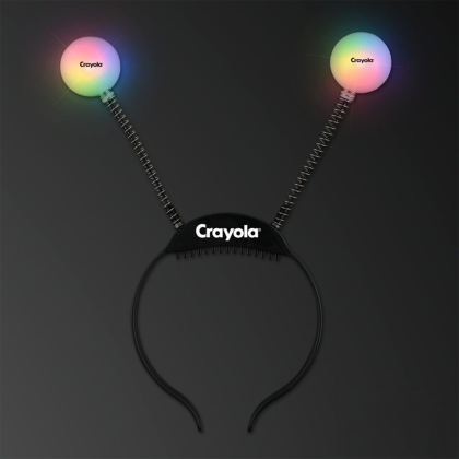 Custom Light Up Bug Antenna Blinky Boppers Headband