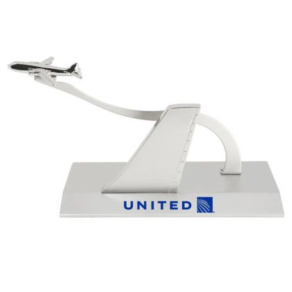 Custom Airplane Business Card Holder - Front View Custom Airplane Business Card Holder - Front View