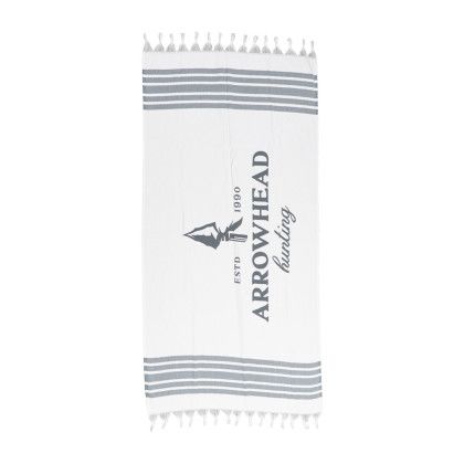 Custom Freedom Loom Collection Peshtemal Towel - Gray