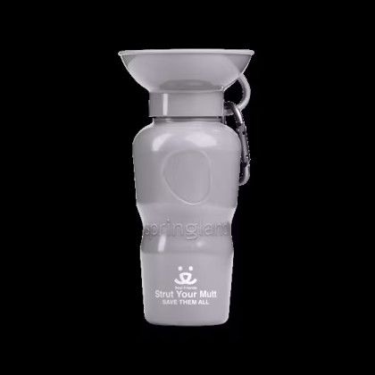Custom Springland Pet Classic 22 oz Dog Travel Water Bottle - Gray Custom Springland Pet Classic 22 oz Dog Travel Water Bottle - Gray