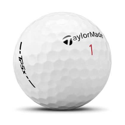 Custom TaylorMade TP5x Golf Ball Sleeve - 3 Pack - Side View Custom TaylorMade TP5x Golf Ball Sleeve - 3 Pack - Side View